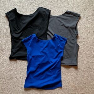 3 Open Back T-Shirts